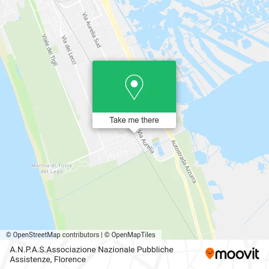 A.N.P.A.S.Associazione Nazionale Pubbliche Assistenze map