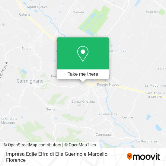 Impresa Edile Elfra di Elia Guerino e Marcello map