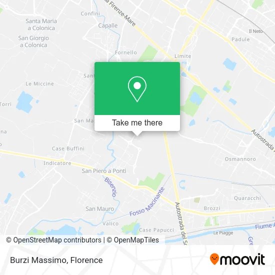 Burzi Massimo map