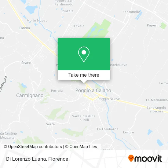 Di Lorenzo Luana map