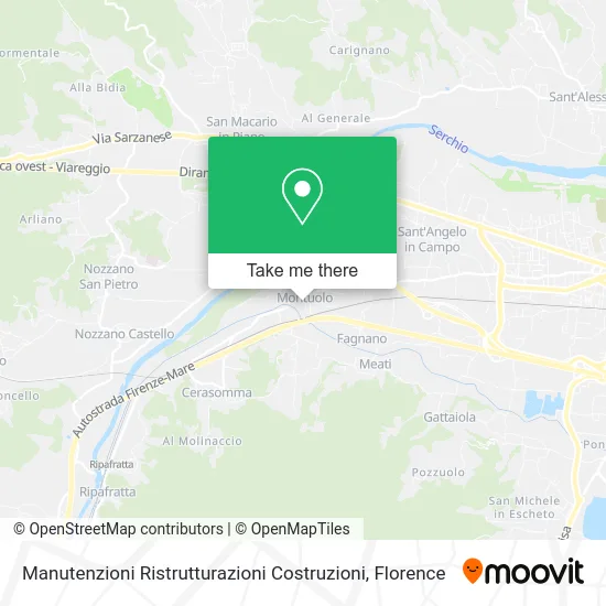 Manutenzioni Ristrutturazioni Costruzioni map