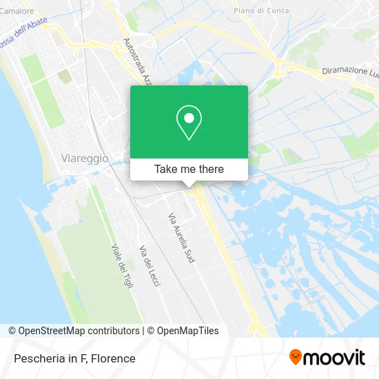 Fish Market in F map