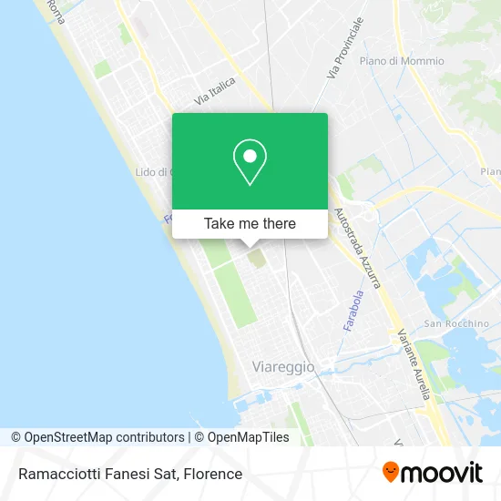 Ramacciotti Fanesi Sat map