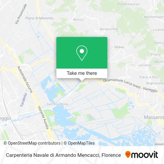 Carpenteria Navale di Armando Mencacci map