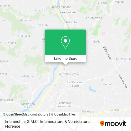 Imbianchini G.M.C. Imbiancature & Verniciature map