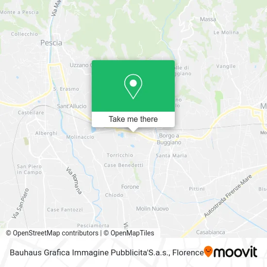 Bauhaus Grafica Immagine Pubblicita'S.a.s. map