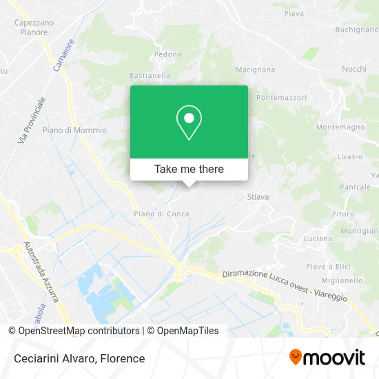 Ceciarini Alvaro map