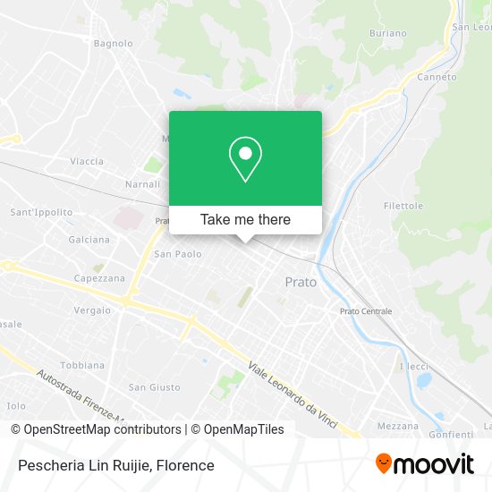 Pescheria Lin Ruijie map