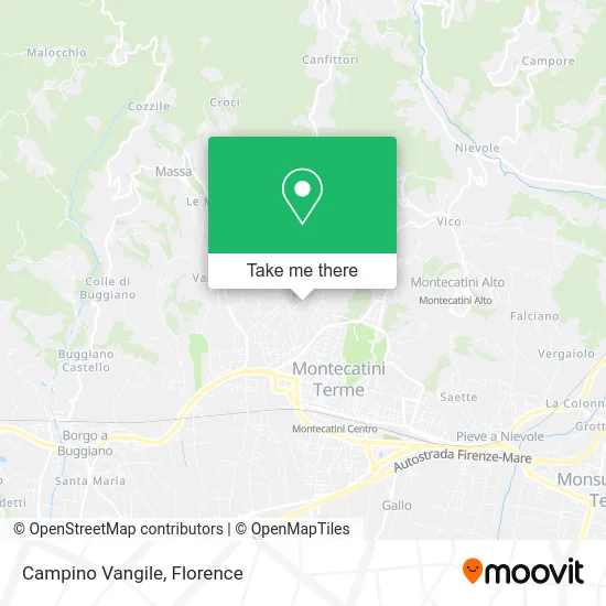 Campino Vangile map