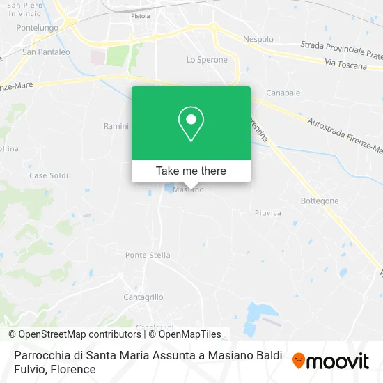 Parrocchia di Santa Maria Assunta a Masiano Baldi Fulvio map