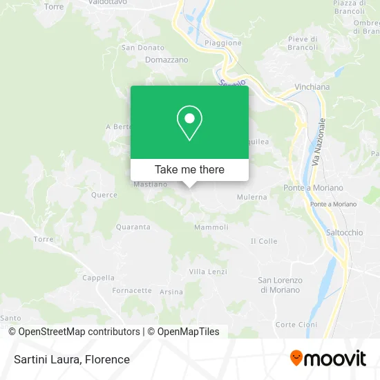 Sartini Laura map