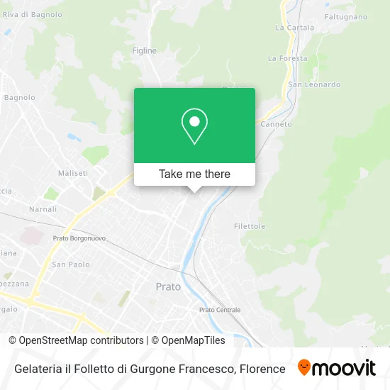 Gelateria il Folletto di Gurgone Francesco map