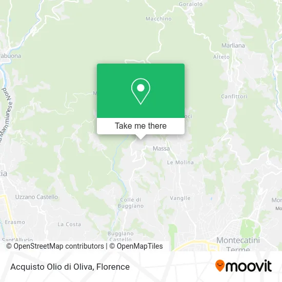 Acquisto Olio di Oliva map