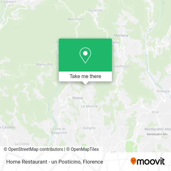 Home Restaurant - un Posticino map
