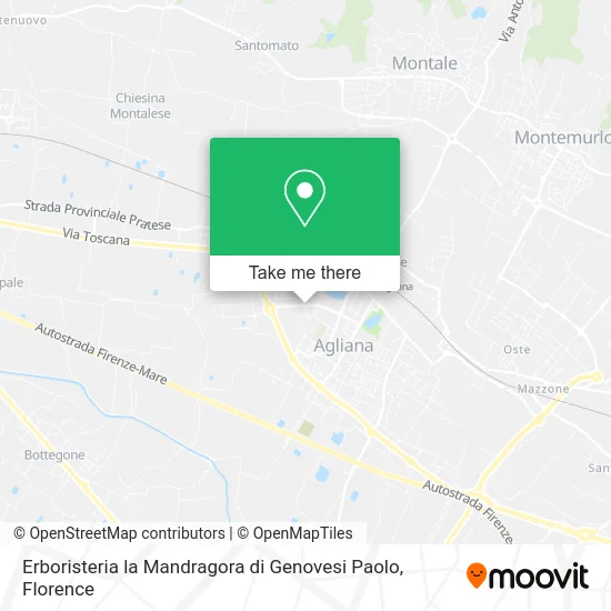 Erboristeria la Mandragora di Genovesi Paolo map