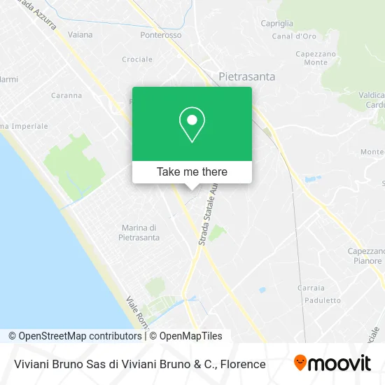 Bruno Viviani SAS by Bruno Viviani & Co. map