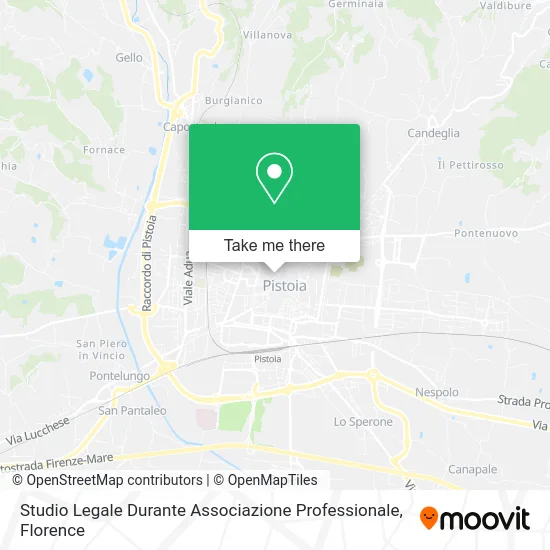 Studio Legale Durante Associazione Professionale map