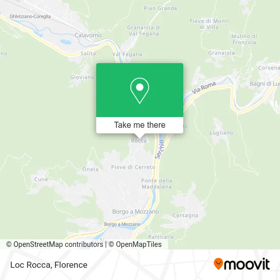 Rocca Location map