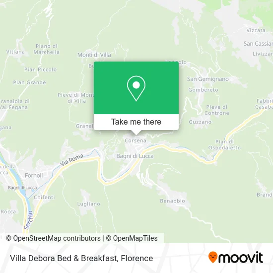Debora Villa Bed & Breakfast map