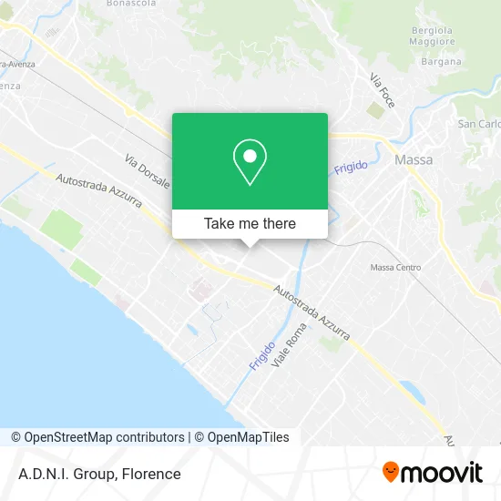 A.D.N.I. Group map