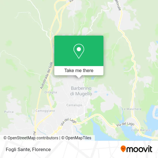 Fogli Sante map