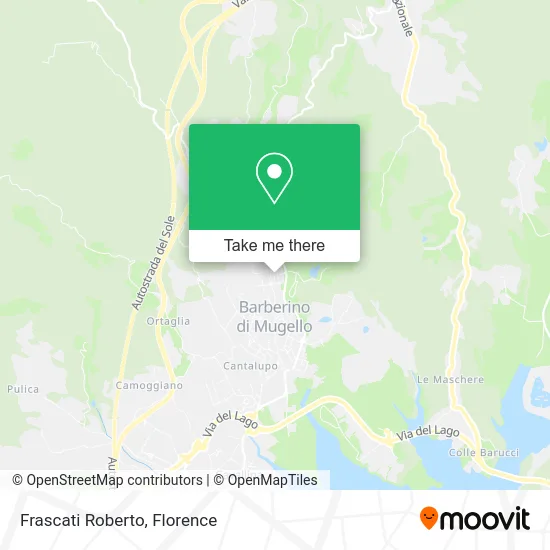 Frascati Roberto map