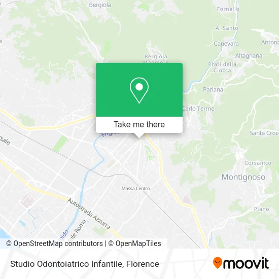 Studio Odontoiatrico Infantile map