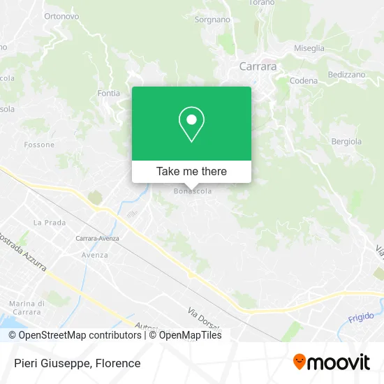 Pieri Giuseppe map