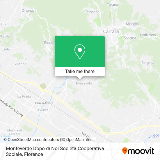 Monteverde Dopo di Noi Società Cooperativa Sociale map