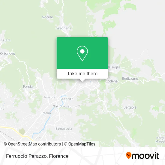 Ferruccio Perazzo map
