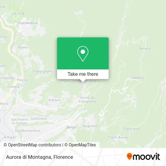 Aurora di Montagna map