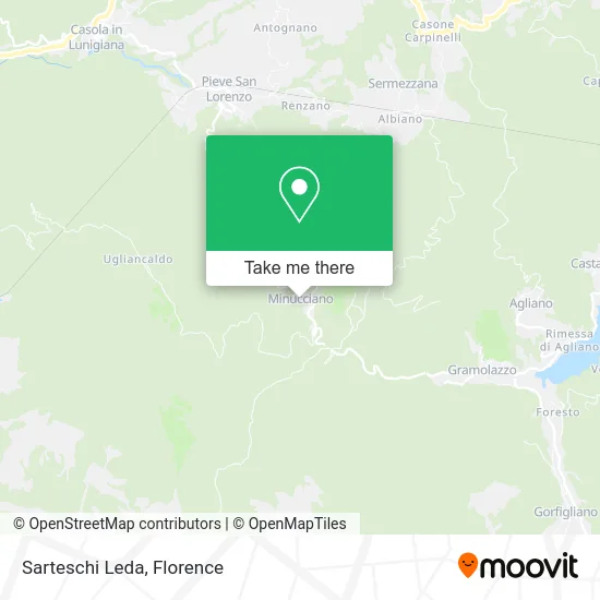 Sarteschi Leda map
