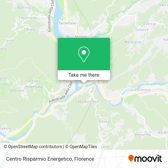 Centro Risparmio Energetico map