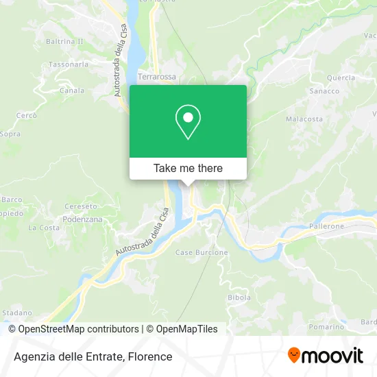 Agenzia delle Entrate map