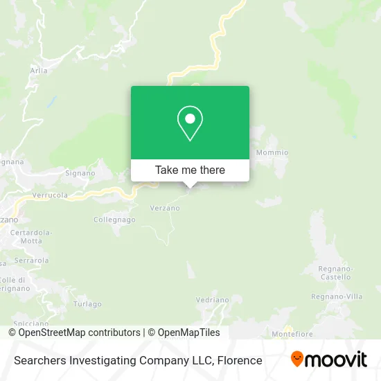 Searchers Investigating Company LLC map