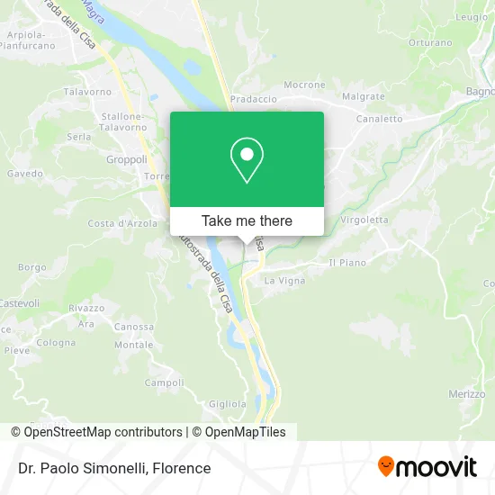 Dr. Paolo Simonelli map