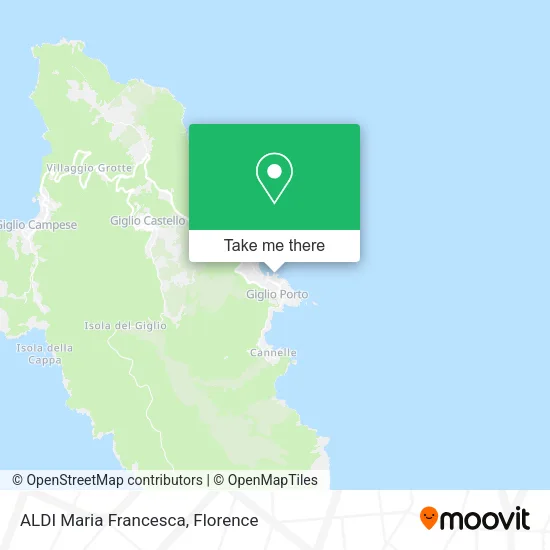 ALDI Maria Francesca map