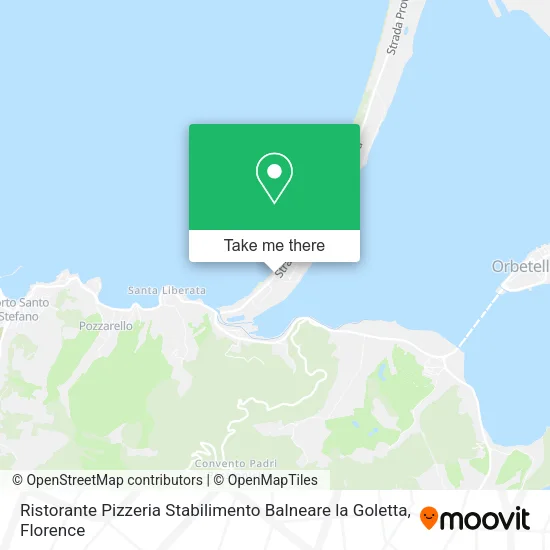 Ristorante Pizzeria Stabilimento Balneare la Goletta map