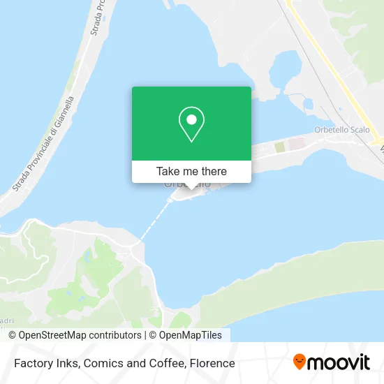 Factory Inks, Comics and Coffee map