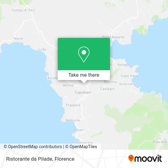 Pilade Restaurant map