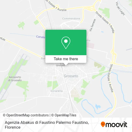 Agenzia Abakus di Faustino Palermo Faustino map