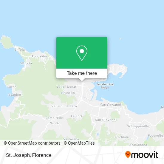 St. Joseph map