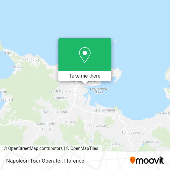 Napoleon Tour Operator map