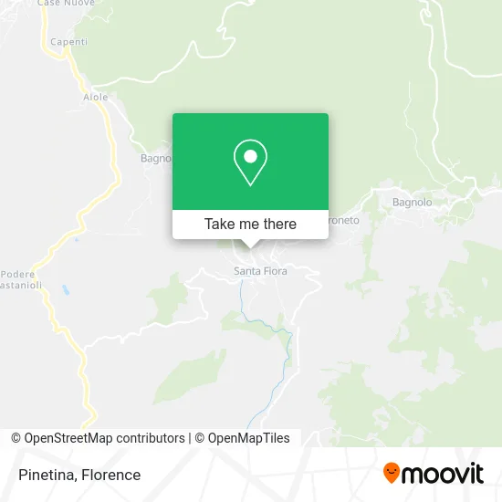 Pinetina map