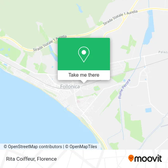 Rita Hairdresser map