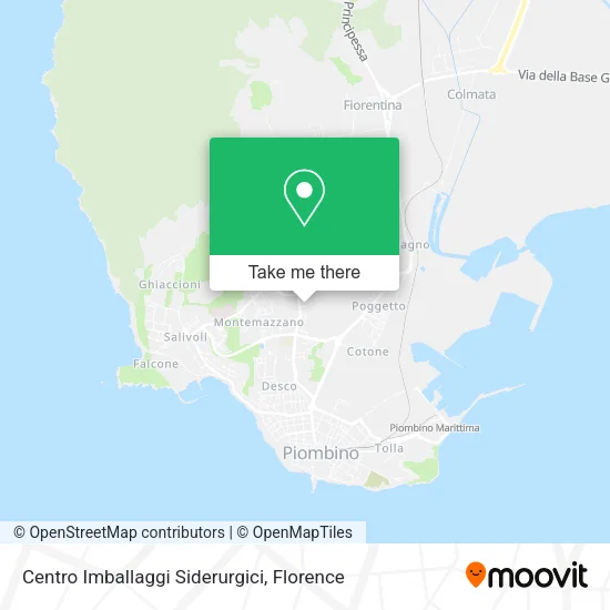 Centro Imballaggi Siderurgici map