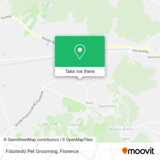 Fidolindo Pet Grooming map