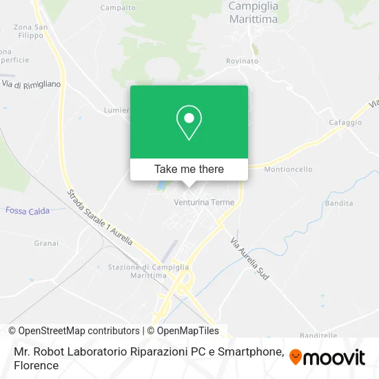 Mr. Robot Laboratorio Riparazioni PC e Smartphone map