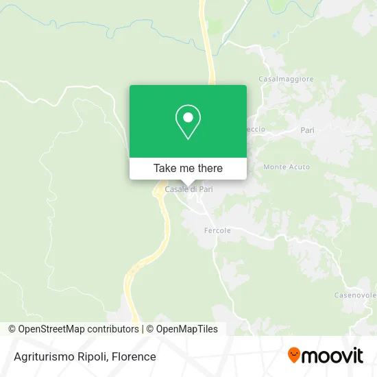 Agriturismo Ripoli map