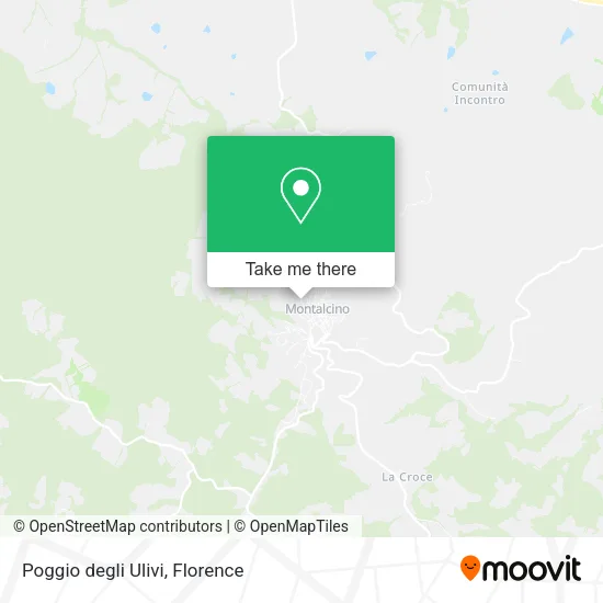 Poggio degli Ulivi map